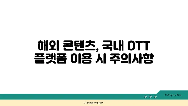 OTT 사업, 법률적 쟁점 파헤치기| 저작권과 보안의 핵심 | OTT, 법률, 저작권, 보안, 플랫폼