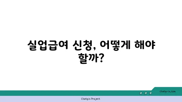 개인 실수에도 실업급여 받을 수 있을까요? | 실업급여, 자격, 신청 방법, 주의 사항