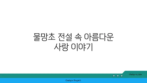 물망초 꽃말과 전설| 사랑과 기억을 담은 아름다운 꽃 이야기 | 꽃말, 전설, 의미, 기원, 종류