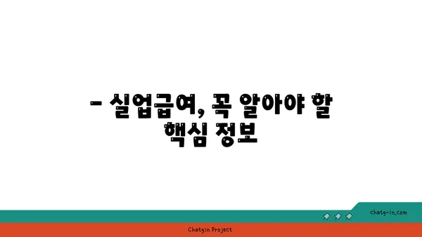 실업급여 수급 자격, 꼼꼼히 따져보세요! | 실업급여, 자격요건, 신청, 팁, 가이드