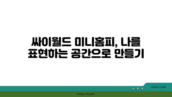 싸이월드 부활! 추억 되살리는 나만의 미니홈피 꾸미기 가이드 | 싸이월드, 미니홈피, 꾸미기, 배경음악, 감성