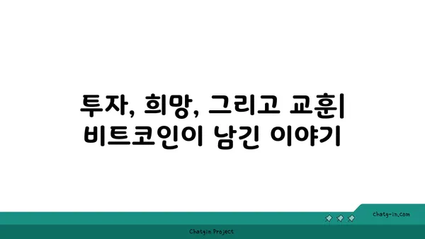 비트코인, 롤러코스터를 타다| 흥망성쇠의 역사적 기록 | 암호화폐, 투자, 거품, 붕괴