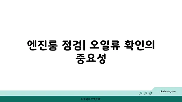 엔진룸 점검 가이드| 오일류 확인 및 관리 | 자동차 정비, 엔진 오일, 냉각수, 파워 스티어링 오일