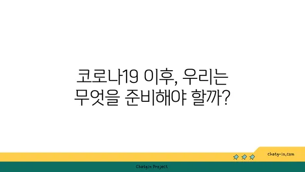 코로나19 팬데믹 이후 변화된 세상| 지속되는 영향과 미래 전망 | 사회 변화, 디지털 전환, 새로운 일상