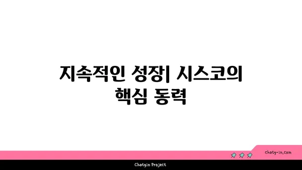 시스코의 재무 성과| 지속적인 성장과 수익성 |  분석 및 전망 | 핵심 지표