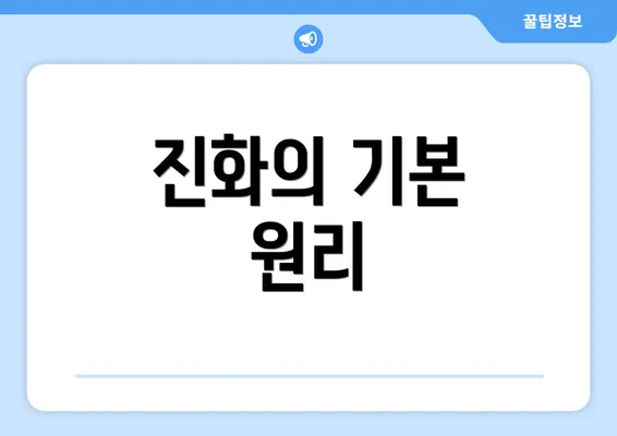 진화의 기본 원리