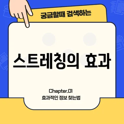 스트레칭의 효과