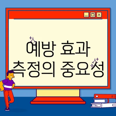 예방 효과 측정의 중요성