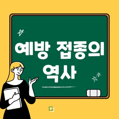 예방 접종의 역사