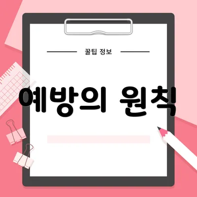 예방의 원칙