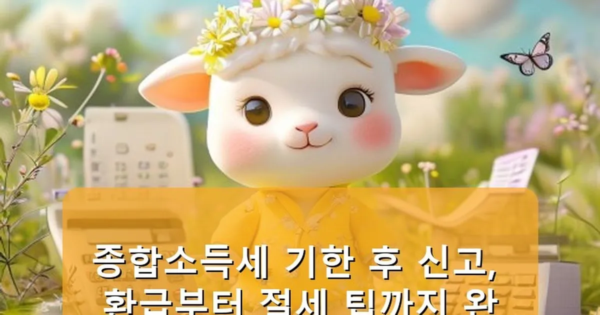 종합소득세 기한 후 신고 환급 일 디시 - babyyang.kr 캐릭터